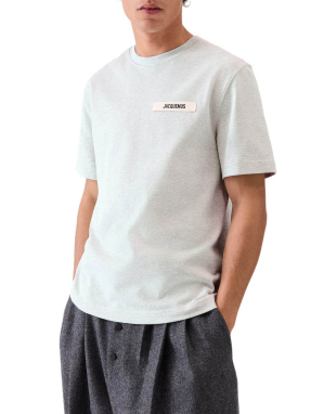 ΑΝΔΡΙΚΟ T-SHIRT THE GROS GRAIN | Γκρι XXXL