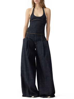 ΓΥΝΑΙΚΕΙΟ ΤΟΠ DE-NIMES LAVOIR | Μπλε Σκούρο FR 36