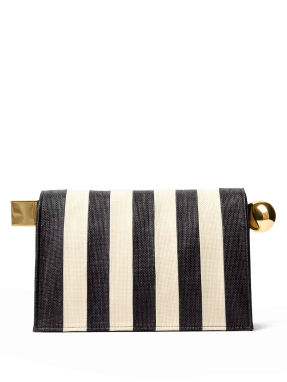 ΓΥΝΑΙΚΕΙO CLUTCH LA POCHETTE ROND CARRE | Μπεζ