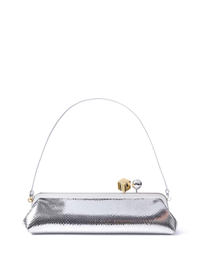 ΓΥΝΑΙΚΕΙΑ ΤΣΑΝΤΑ ΩΜΟΥ LA POCHETTE SALON | Ασημί