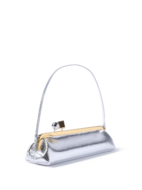 ΓΥΝΑΙΚΕΙΑ ΤΣΑΝΤΑ ΩΜΟΥ LA POCHETTE SALON | Ασημί