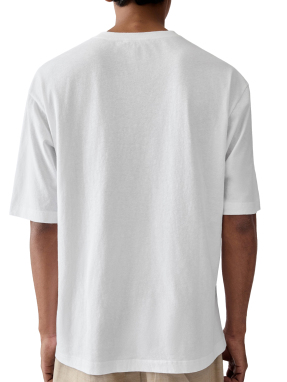 ΑΝΔΡΙΚΟ T-SHIRT | Λευκό XXXL