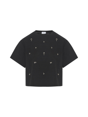 ΓΥΝΑΙΚΕΙΟ T-SHIRT | Μαύρο XL