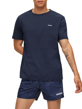 ΑΝΔΡΙΚΟ T-SHIRT ΜΕ ΛΟΓΟΤΥΠΟ | Μπλε XXL