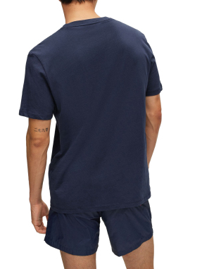 ΑΝΔΡΙΚΟ T-SHIRT ΜΕ ΛΟΓΟΤΥΠΟ | Μπλε XXL