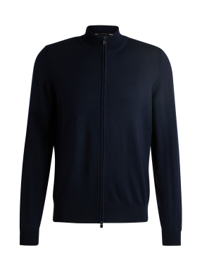 ΑΝΔΡΙΚΗ ΜΑΛΛΙΝΗ ΖΑΚΕΤΑ | Μπλε Σκούρο L