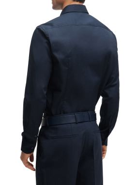 ΑΝΔΡΙΚΟ ΠΟΥΚΑΜΙΣΟ | Μπλε Σκούρο EU 40