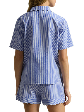 ΓΥΝΑΙΚΕΙΟ ΣΕΤ ΠΙΤΖΑΜΕΣ | Μπλε XS