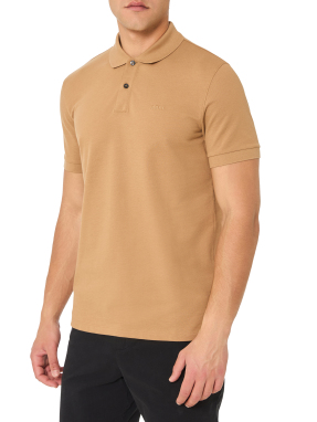 ΑΝΔΡΙΚΗ POLO ΜΠΛΟΥΖΑ | Καφέ Ανοιχτό 260 XXXL