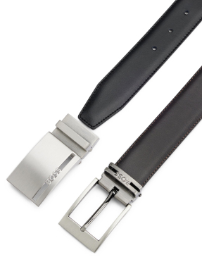 ΑΝΔΡΙΚΗ ΔΕΡΜΑΤΙΝΗ ΖΩΝΗ | Μαύρο ONE SIZE