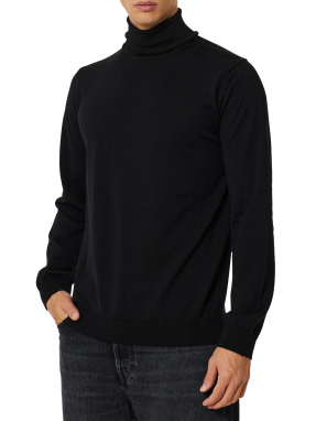 ΑΝΔΡΙΚΟ ΜΑΛΛΙΝΟ ΠΟΥΛΟΒΕΡ ΖΙΒΑΓΚΟ | Μαύρο 001 XL