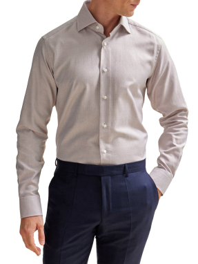 ΑΝΔΡΙΚΟ ΠΟΥΚΑΜΙΣΟ | Καφέ EU 40