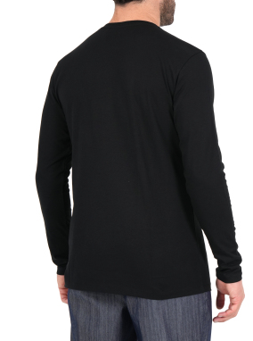 ΑΝΔΡΙΚΗ ΜΑΚΡΥΜΑΝΙΚΗ ΜΠΛΟΥΖΑ | Μαύρο XL