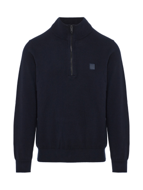 ΑΝΔΡΙΚΟ ΠΟΥΛΟΒΕΡ HALF-ZIP | Μπλε Σκούρο 404 XXL