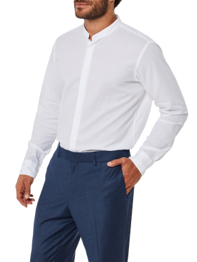 ΑΝΔΡΙΚΟ ΠΟΥΚΑΜΙΣΟ | Λευκό EU 48