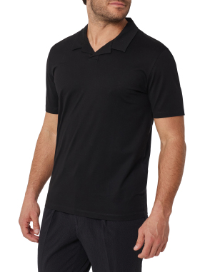 ΑΝΔΡΙΚΗ POLO ΜΠΛΟΥΖΑ | Μαύρο XL