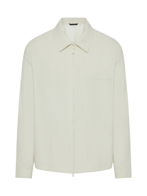 ΑΝΔΡΙΚΟ ΠΟΥΚΑΜΙΣΟ ΜΕ ΦΕΡΜΟΥΑΡ | Εκρού EU 56