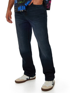 ΑΝΔΡΙΚΟ DENIM ΠΑΝΤΕΛΟΝΙ | Μπλε Σκούρο 36