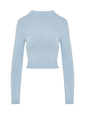 ΓΥΝΑΙΚΕΙΟ CROP ΠΟΥΛΟΒΕΡ | Γαλάζιο S