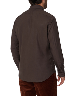 ΑΝΔΡΙΚΟ ΠΟΥΚΑΜΙΣΟ | Καφέ Σκούρο EU 47