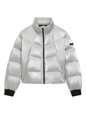 ΓΥΝΑΙΚΕΙΟ PUFFER ΜΠΟΥΦΑΝ | Ασημί S