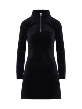 ΜΙΝΙ ΦΟΡΕΜΑ HALF-ZIP | Μαύρο XS