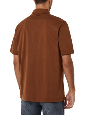 ΑΝΔΡΙΚΗ POLO ΜΠΛΟΥΖΑ | Καφέ XXL