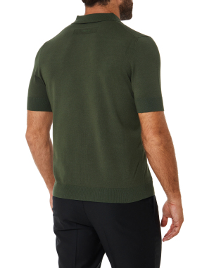 ΑΝΔΡΙΚΗ ΠΛΕΚΤΗ POLO ΜΠΛΟΥΖΑ | Πράσινο Σκούρο M