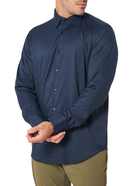 ΑΝΔΡΙΚΟ ΠΟΥΚΑΜΙΣΟ | Μπλε Σκούρο EU 46