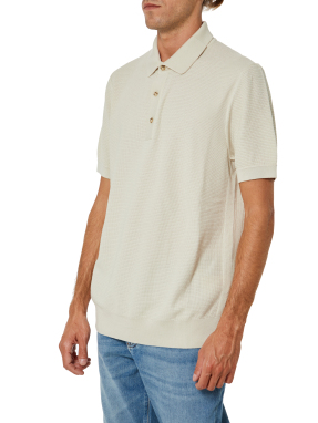 ΑΝΔΡΙΚΗ ΠΛΕΚΤΗ POLO ΜΠΛΟΥΖΑ | Εκρού XXXL