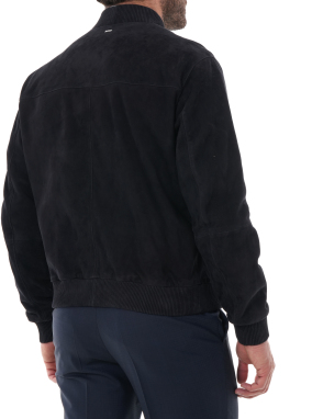 ΑΝΔΡΙΚΟ SUEDE JACKET | Μπλε Σκούρο EU 52