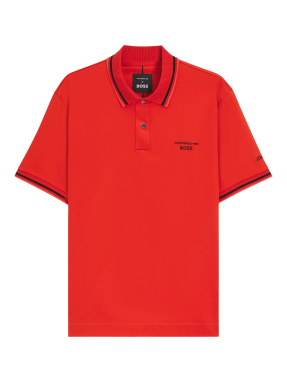 ΑΝΔΡΙΚΗ POLO ΜΠΛΟΥΖΑ PORSCHE x BOSS | Πορτοκαλί L