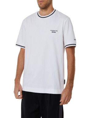 ΑΝΔΡΙΚΟ T-SHIRT PORSCHE x BOSS | Λευκό XL