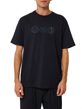 ΑΝΔΡΙΚΟ T-SHIRT | Μπλε Σκούρο XXL