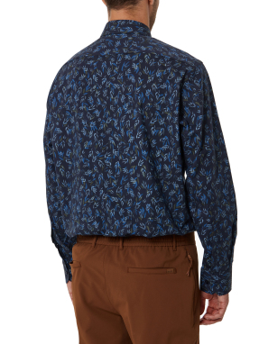 ΑΝΔΡΙΚΟ ΠΟΥΚΑΜΙΣΟ | Μπλε Σκούρο EU 44