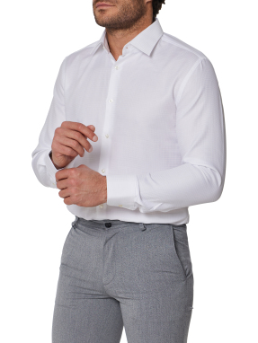 ΑΝΔΡΙΚΟ ΠΟΥΚΑΜΙΣΟ | Λευκό EU 42