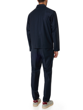 ΑΝΔΡΙΚΟ ΜΑΛΛΙΝΟ ΣΕΤ | Μπλε Σκούρο EU 50