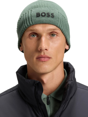 ΑΝΔΡΙΚΟΣ ΣΚΟΥΦΟΣ ΜΕ ΛΟΓΟΤΥΠΟ | Φυστικί  ONE SIZE