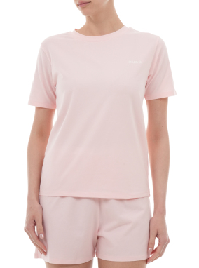 ΓΥΝΑΙΚΕΙΟ T-SHIRT ΠΙΤΖΑΜΑ | Ροζ Ανοιχτό XL