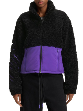 ΓΥΝΑΙΚΕΙΟ TEDDY JACKET | Μαύρο S