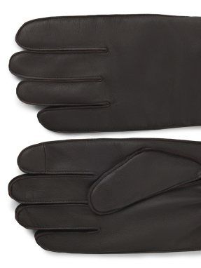 ΑΝΔΡΙΚΑ ΔΕΡΜΑΤΙΝΑ ΓΑΝΤΙΑ | Καφέ Σκούρο L/XL