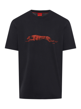 ΑΝΔΡΙΚΟ T-SHIRT | Μαύρο-Κόκκινο XS