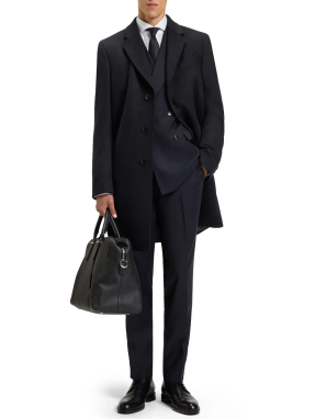 ΑΝΔΡΙΚΟ ΠΑΛΤΟ | Μπλε Σκούρο EU 50