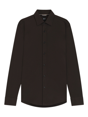 ΑΝΔΡΙΚΟ ΠΟΥΚΑΜΙΣΟ | Καφέ Σκούρο EU 43