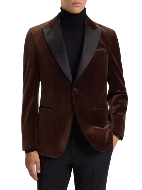 ΑΝΔΡΙΚΟ VELVET ΣΑΚΑΚΙ | Μπορντό EU 50