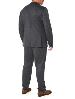 ΑΝΔΡΙΚΟ ΜΑΛΛΙΝΟ ΚΟΣΤΟΥΜΙ | Γκρι Σκούρο EU 54