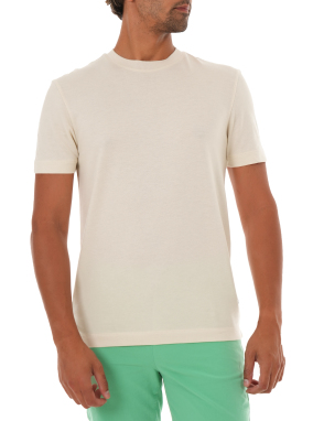 ΑΝΔΡΙΚΟ T-SHIRT | Εκρού M
