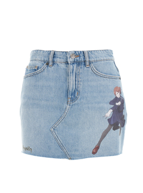 ΜΙΝΙ DENIM ΦΟΥΣΤΑ | Μπλε Ανοιχτό XS