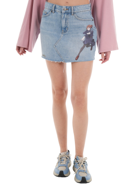 ΜΙΝΙ DENIM ΦΟΥΣΤΑ | Μπλε Ανοιχτό XS