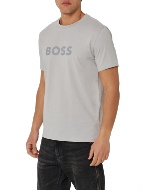 ΑΝΔΡΙΚΟ T-SHIRT ΜΕ SPF 50+ UV | Γκρι Ανοιχτό XL